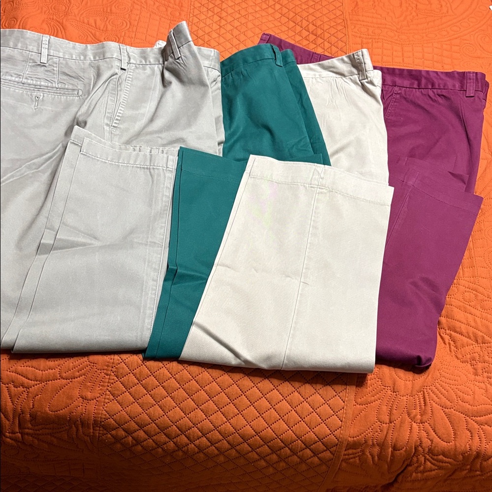 Vineyard Vines Breaker Pants mens. Four pairs.